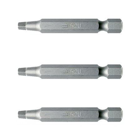 Simpson Strong-Tie No. 2U Square Undersized 2in Driver Bit Pack BIT2SU-2-RC3
